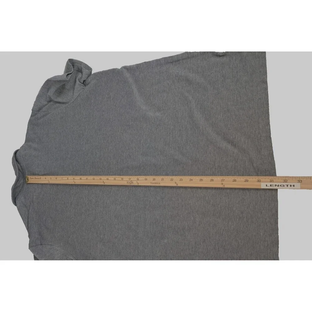 Banana Republic Polo Shirt Mens XXL Gray‎ Performance Pique Golf Outdoor Travel